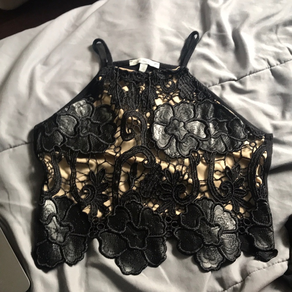 Charlotte Russe cropped tank